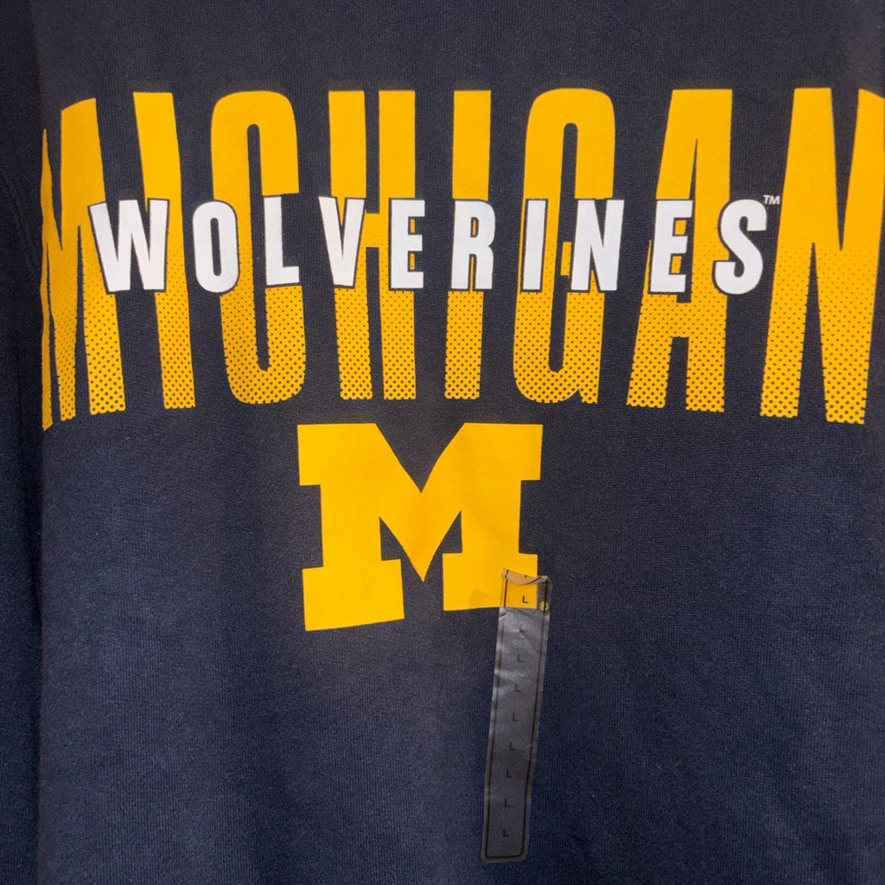 Michigan Wolverines Navy Sweatshirt
